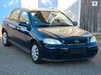 Gebraucht Opel Astra 84 PS (61 kW) 2002 Blau Limousine