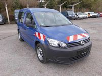 Second-hand VW Caddy 109 CP (80 kW) 2013 Albastru Monovolum