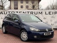 Gebraucht VW Golf VI Comfortline 105 PS (77 kW) 2010 Blau Kleinwagen