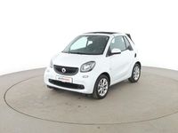 Gebraucht Smart ForTwo Cabrio Basis 71 PS (52 kW) 2019 Weiß Cabrio