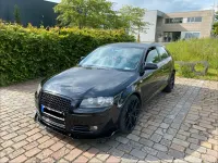Gebraucht Audi A3 Attraction 125 PS (91 kW) 2008 Schwarz Kleinwagen