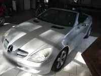 Gebraucht Mercedes SLK200 163 PS (119 kW) 2004 Silber Cabrio