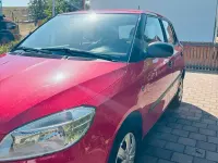 Gebraucht Skoda Fabia 60 PS (44 kW) 2012 Rot Kleinwagen