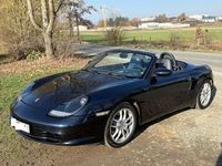 Gebraucht Porsche Boxster 228 PS (167 kW) 2002 Blau Cabrio