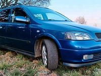 Gebraucht Opel Astra 101 PS (74 kW) 2002 Blau Kombi