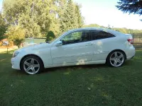 Gebraucht Mercedes CLC180 143 PS (105 kW) 2010 Weiß Coupé