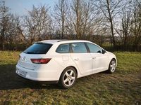 Gebraucht Seat Leon ST Reference 105 PS (77 kW) 2014 Weiß Kombi
