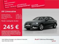 Gebraucht Audi A4 Advanced Plus 163 PS (119 kW) 2024 Manhattangrau metallic Limousine