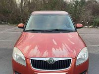 Gebraucht Skoda Fabia 60 PS (44 kW) 2008 Orange Limousine