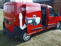 Gebraucht Fiat Doblò 90 PS (66 kW) 2015 Rot Van / Kleinbus
