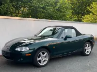 Gebraucht Mazda MX5 110 PS (80 kW) 2002 Grün Cabrio