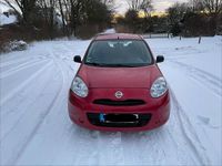 Gebraucht Nissan Micra 80 PS (58 kW) 2013 Rot Kleinwagen
