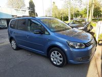 Gebraucht VW Touran Match 150 PS (110 kW) 2013 Blau Van / Kleinbus