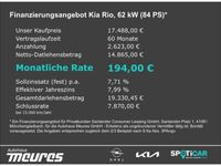 gebraucht Kia Rio Vision 1.2 Apple CarPlay Klimaautom SHZ PDC