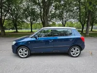 Gebraucht Skoda Fabia Sport 80 PS (58 kW) 2009 Blau Limousine