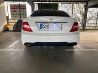 Gebraucht Mercedes C180 AMG line 156 PS (114 kW) 2014 Weiß Coupé
