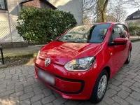 Gebraucht VW up! move up! 60 PS (44 kW) 2013 Rot Kleinwagen