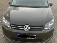 Gebraucht VW Sharan Comfortline 140 PS (102 kW) 2015 Braun Van / Kleinbus