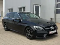 Gebraucht Mercedes C220 AMG line 170 PS (125 kW) 2018 Schwarz Kombi