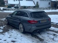 Gebraucht Mercedes C220 AMG line 2017 Grau Kombi