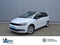 Gebraucht VW Touran Highline 150 PS (110 kW) 2024 Weiß (pure white) Van / Kleinbus