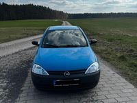 Gebraucht Opel Corsa 75 PS (55 kW) 2002 Blau Kleinwagen
