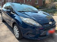 Gebraucht Ford Fiesta 60 PS (44 kW) 2009 Blau Kleinwagen