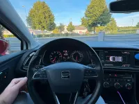 Gebraucht Seat Leon FR 125 PS (91 kW) 2018 Weiß Limousine
