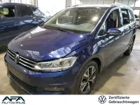 Gebraucht VW Touran Highline 150 PS (110 kW) 2022 Blau Van / Kleinbus