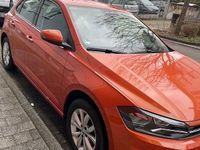 Gebraucht VW Polo Highline 116 PS (85 kW) 2017 Orange Kleinwagen