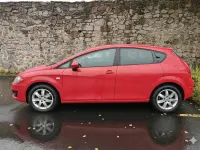 Gebraucht Seat Leon Style 105 PS (77 kW) 2010 Rot Kleinwagen