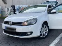 Gebraucht VW Golf VI Highline 140 PS (102 kW) 2009 Weiß Kleinwagen