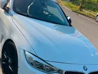 Gebraucht BMW 420 Cabriolet Sport Line 190 PS (139 kW) 2014 Weiß Cabrio