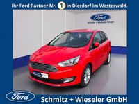 Gebraucht Ford C-MAX Titanium 125 PS (91 kW) 2019 Rot Van / Kleinbus