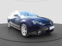 Gebraucht VW Golf VI Comfortline 122 PS (89 kW) 2012 Schwarz Kombi