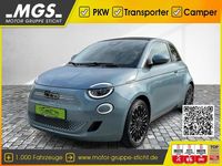 Gebraucht Fiat 500e La Prima 86 kW (118 PS) 2022 Eis blau (metalliclack.) Cabrio