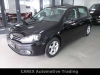 Gebraucht VW Golf VI 105 PS (77 kW) 2009 Schwarz metallic Kleinwagen