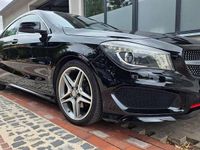 Gebraucht Mercedes CLA180 AMG line 122 PS (89 kW) 2015 Schwarz Coupé