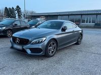 Gebraucht Mercedes C200 AMG line 184 PS (135 kW) 2016 Grau Coupé