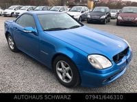 Gebraucht Mercedes SLK230 197 PS (144 kW) 2002 Blau Cabrio