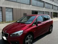 Gebraucht BMW 218 Active Tourer Sport Line 150 PS (110 kW) 2017 Rot Van / Kleinbus