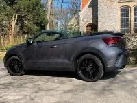 Gebraucht VW T-Roc Cabriolet R-line 150 PS (110 kW) 2022 Grau Cabrio
