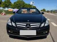 Gebraucht Mercedes E220 170 PS (125 kW) 2012 Schwarz Cabrio