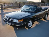 Occasion Saab 900 Cabriolet 141 ch (103 kW) 1993 Noir Cabriolet