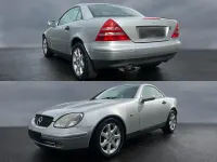 Gebraucht Mercedes SLK200 1998 Silber Cabrio