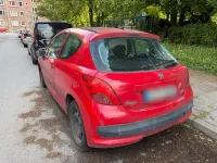 Gebraucht Peugeot 207 88 PS (64 kW) 2006 Rot Kleinwagen