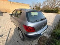 Gebraucht Peugeot 307 109 PS (80 kW) 2003 Silber Kleinwagen