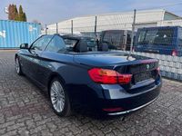 Gebraucht BMW 420 Luxury Line 184 PS (135 kW) 2014 Blau Cabrio