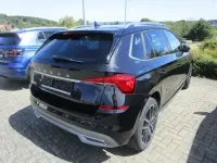 Gebraucht Skoda Kamiq Style 150 PS (110 kW) 2022 Cerna magic/black magic (metallic) SUV