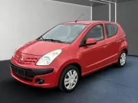 Gebraucht Nissan Pixo Acenta 68 PS (50 kW) 2010 Rot Kleinwagen